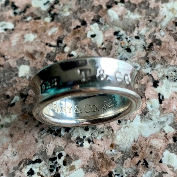 Tiffany & Co. 1837 Sterling Silver Logo Ring - Picture 2 of 3